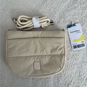 Boundless Basics Beige Crossbody Bag